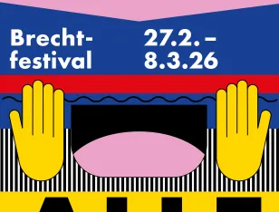 Key-Visuals Brechtfestival 2026 - Thema " Alle" © Brechtfestival / Mara Weyel
