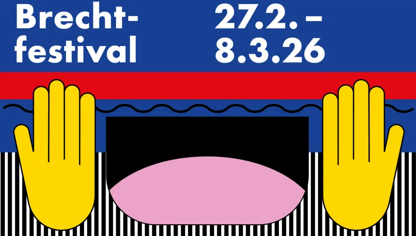 Key-Visuals Brechtfestival 2026 - Thema " Alle" © Brechtfestival / Mara Weyel